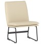 vidaXL Sillón de relax tela color crema 52x75x76 cm vidaXL Sillón de relax tela color crema 52x75x76 cm