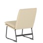 vidaXL Sillón de relax tela color crema 52x75x76 cm vidaXL Sillón de relax tela color crema 52x75x76 cm