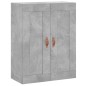 vidaXL Aparador alto madera contrachapada gris hormigón 69,5x34x180 cm vidaXL Aparador alto madera contrachapada gris hormigón 69,5x34x180 cm