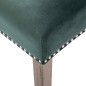 vidaXL Silla de comedor de terciopelo verde vidaXL Silla de comedor de terciopelo verde