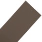 vidaXL Borduras de jardín 3 uds polietileno marrón 10 m 15 cm vidaXL Borduras de jardín 3 uds polietileno marrón 10 m 15 cm