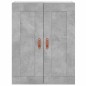 vidaXL Aparador alto madera contrachapada gris hormigón 69,5x34x180 cm vidaXL Aparador alto madera contrachapada gris hormigón 69,5x34x180 cm