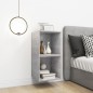 vidaXL Armario de pared 2 uds madera gris hormigón 37x37x37 cm vidaXL Armario de pared 2 uds madera gris hormigón 37x37x37 cm