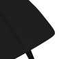 vidaXL Taburete de cocina de terciopelo negro vidaXL Taburete de cocina de terciopelo negro