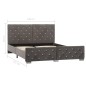 vidaXL Estructura de cama de terciopelo gris 140x200 cm vidaXL Estructura de cama de terciopelo gris 140x200 cm