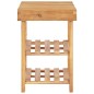 vidaXL Estantería de zapatos de madera maciza de acacia 70x32x46 cm vidaXL Estantería de zapatos de madera maciza de acacia 70x32x46 cm