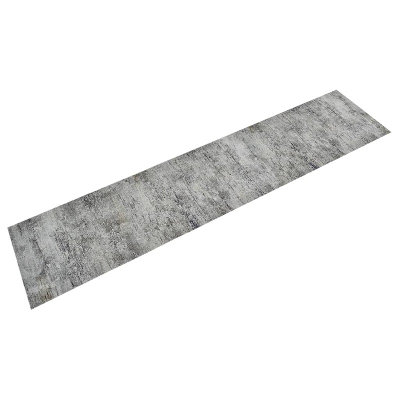 vidaXL Alfombra de cocina lavable terciopelo aspecto hormigón 60x300cm vidaXL Alfombra de cocina lavable terciopelo aspecto hormigón 60x300cm