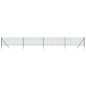vidaXL Cerca de alambre de acero galvanizado verde 1,1x10 m vidaXL Cerca de alambre de acero galvanizado verde 1,1x10 m