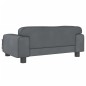 vidaXL Cama para perros de terciopelo gris oscuro 70x45x30 cm vidaXL Cama para perros de terciopelo gris oscuro 70x45x30 cm