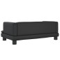 vidaXL Cama para perros de cuero sintético negra 80x45x30 cm vidaXL Cama para perros de cuero sintético negra 80x45x30 cm