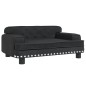 vidaXL Cama para perros de terciopelo negra 70x45x30 cm vidaXL Cama para perros de terciopelo negra 70x45x30 cm
