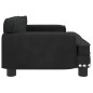 vidaXL Cama para perros de terciopelo negra 70x45x30 cm vidaXL Cama para perros de terciopelo negra 70x45x30 cm