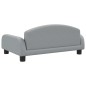 vidaXL Cama para perros de tela gris claro 70x45x30 cm vidaXL Cama para perros de tela gris claro 70x45x30 cm