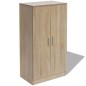 vidaXL Mueble zapatero con 7 estantes color roble vidaXL Mueble zapatero con 7 estantes color roble