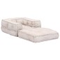 vidaXL Sofá modular individual de tela beige vidaXL Sofá modular individual de tela beige