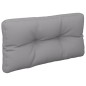 vidaXL Cojín para sofá de palets tela gris 80x40x12 cm vidaXL Cojín para sofá de palets tela gris 80x40x12 cm