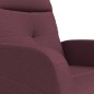 vidaXL Sillón de masaje de tela morado