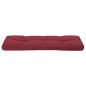 vidaXL Cojín para sofá de palets de tela rojo tinto 120x40x12 cm vidaXL Cojín para sofá de palets de tela rojo tinto 120x40x12 cm