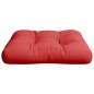 vidaXL Cojín para sofá de palets de tela rojo 50x50x12 cm vidaXL Cojín para sofá de palets de tela rojo 50x50x12 cm