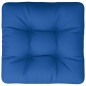 vidaXL Cojín para sofá de palets de tela azul 60x60x12 cm vidaXL Cojín para sofá de palets de tela azul 60x60x12 cm