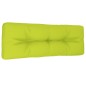 vidaXL Cojín para sofá de palets de tela verde claro 120x40x12 cm vidaXL Cojín para sofá de palets de tela verde claro 120x40x12 cm