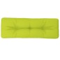 vidaXL Cojín para sofá de palets de tela verde claro 120x40x12 cm vidaXL Cojín para sofá de palets de tela verde claro 120x40x12 cm