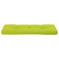 vidaXL Cojín para sofá de palets de tela verde claro 120x40x12 cm vidaXL Cojín para sofá de palets de tela verde claro 120x40x12 cm
