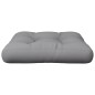vidaXL Cojín para sofá de palets tela gris 60x60x12 cm