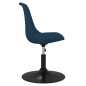 vidaXL Sillas de comedor giratorias 4 unidades terciopelo azul vidaXL Sillas de comedor giratorias 4 unidades terciopelo azul