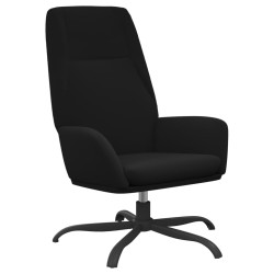 vidaXL Sillón de relax de terciopelo negro