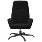 vidaXL Sillón de relax de terciopelo negro vidaXL Sillón de relax de terciopelo negro