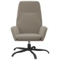 vidaXL Sillón de relax de terciopelo gris claro vidaXL Sillón de relax de terciopelo gris claro