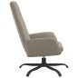 vidaXL Sillón de relax de terciopelo gris claro vidaXL Sillón de relax de terciopelo gris claro