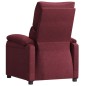 vidaXL Sillón reclinable de tela rojo tinto vidaXL Sillón reclinable de tela rojo tinto
