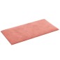 vidaXL Paneles de pared 12 uds terciopelo rosa 30x15 cm 0,54 m² vidaXL Paneles de pared 12 uds terciopelo rosa 30x15 cm 0,54 m²