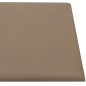 vidaXL Paneles de pared 12 uds cuero PE capuchino 30x15 cm 0,54 m² vidaXL Paneles de pared 12 uds cuero PE capuchino 30x15 cm 0,54 m²