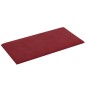 vidaXL Paneles de pared 12 uds terciopelo rojo tinto 60x30 cm 2,16 m² vidaXL Paneles de pared 12 uds terciopelo rojo tinto 60x30 cm 2,16 m²