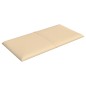 vidaXL Paneles de pared 12 uds tela color crema 30x15 cm 0,54 m² vidaXL Paneles de pared 12 uds tela color crema 30x15 cm 0,54 m²