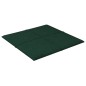 vidaXL Paneles de pared 12 uds tela verde oscuro 30x30 cm 1,08m² vidaXL Paneles de pared 12 uds tela verde oscuro 30x30 cm 1,08m²