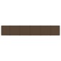 vidaXL Paneles de pared 12 uds tela marrón 90x15 cm 1,62 m² vidaXL Paneles de pared 12 uds tela marrón 90x15 cm 1,62 m²