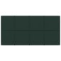 vidaXL Paneles de pared 12 uds tela verde oscuro 60x30 cm 2,16 m² vidaXL Paneles de pared 12 uds tela verde oscuro 60x30 cm 2,16 m²