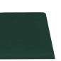 vidaXL Paneles de pared 12 uds tela verde oscuro 60x15 cm 1,08 m² vidaXL Paneles de pared 12 uds tela verde oscuro 60x15 cm 1,08 m²
