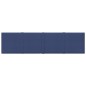 vidaXL Paneles de pared 12 uds tela azul 60x15 cm 1,08 m² vidaXL Paneles de pared 12 uds tela azul 60x15 cm 1,08 m²