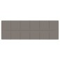 vidaXL Paneles de pared 12 uds terciopelo gris claro 90x30 cm 3,24 m² vidaXL Paneles de pared 12 uds terciopelo gris claro 90x30 cm 3,24 m²