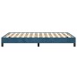 vidaXL Estructura de cama de terciopelo azul 120x200 cm vidaXL Estructura de cama de terciopelo azul 120x200 cm
