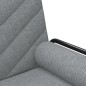 vidaXL Sofá cama con reposabrazos tela gris claro vidaXL Sofá cama con reposabrazos tela gris claro