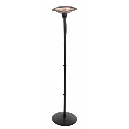 Sunred Calefactor de pie Barcelona 1500 W halógeno negro