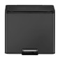 EKO Cubo de basura de pedal Essential 2x15 L negro EKO Cubo de basura de pedal Essential 2x15 L negro