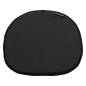 Madison Cojín de asiento Panama 2 unidades negro 39x36 cm Madison Cojín de asiento Panama 2 unidades negro 39x36 cm