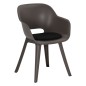 Madison Cojín de asiento Panama 2 unidades negro 39x36 cm Madison Cojín de asiento Panama 2 unidades negro 39x36 cm